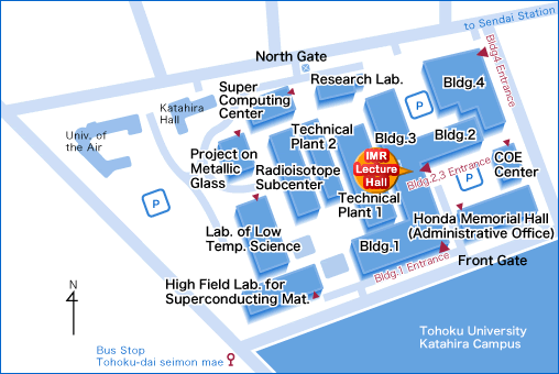IMR Lecture Hall Map